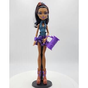 Monster High Doll Robecca Steam 10" Brown Purple Dance Class 2012 Accessories